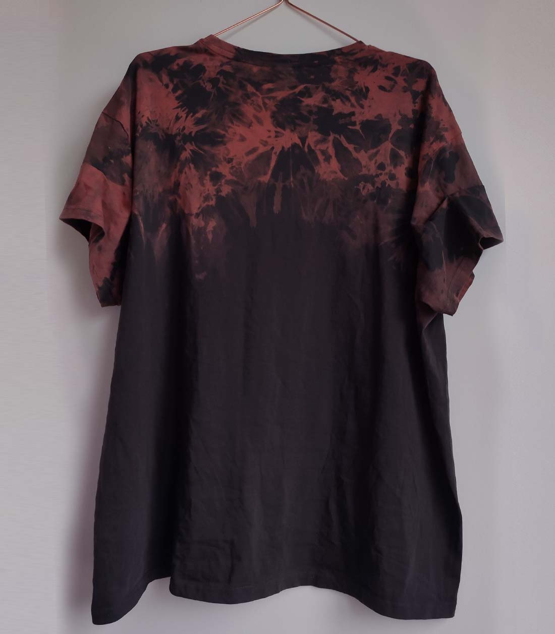 T-Shirt Ruin Me Daddy mit Batikmuster von hinten